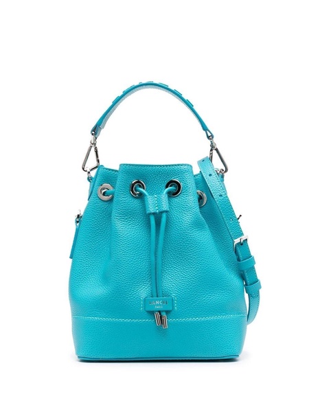 leather bucket bag