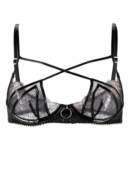 Black Foxie Underwired Lace Bra