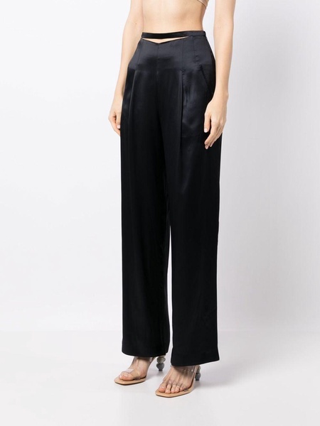 Tash wide-leg trousers