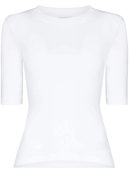 half-sleeve crew neck T-shir