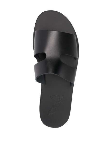 Apteros cut-out leather slides