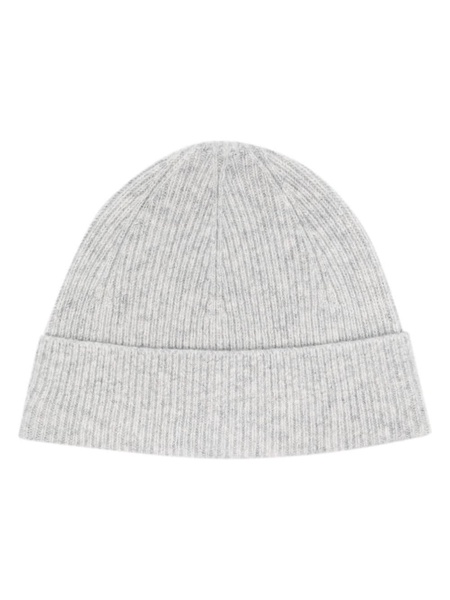 ribbed-knit wool-cashmere beanie