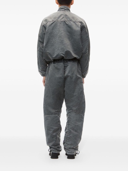 straight-leg panelled track pants