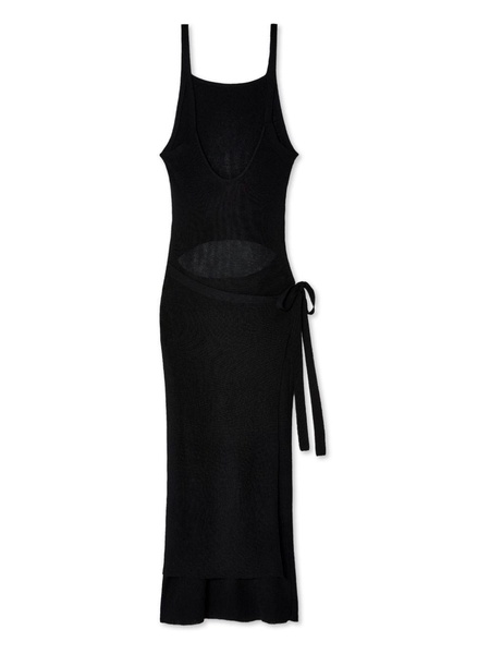 cut-out detailing sleeveless dress 