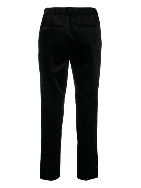 pressed-crease tailored trousers 