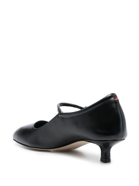 Ines 40mm leather pumps