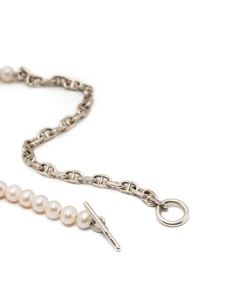 Perla Marinia chain-pearl necklace