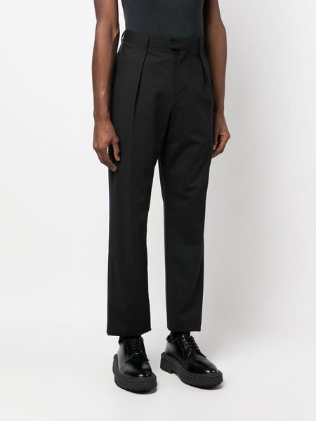 tailored ankle-length trousers