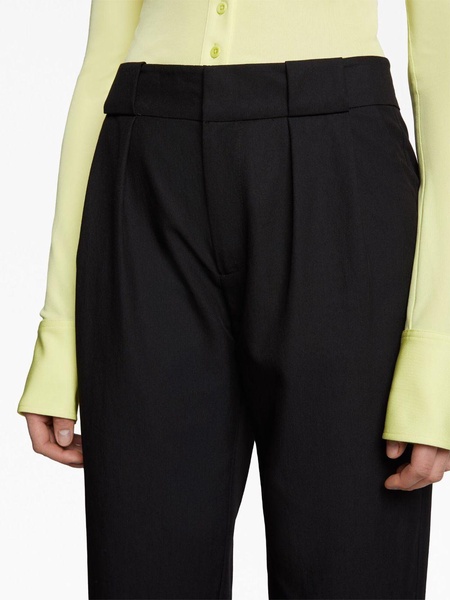 pleat-detail tailored trousers