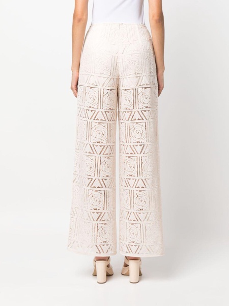 Sia semi-sheer trousers 