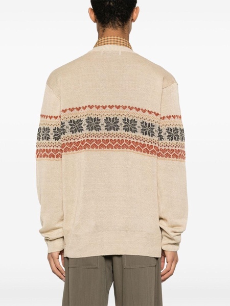  Snow Fairisle-motif jumper