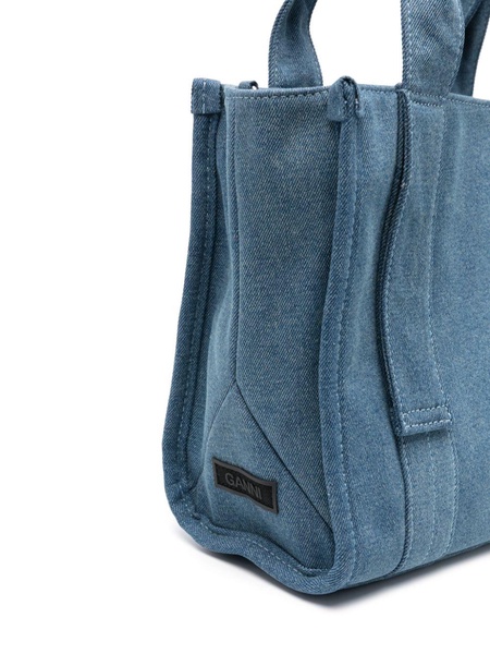 Tech denim tote bag