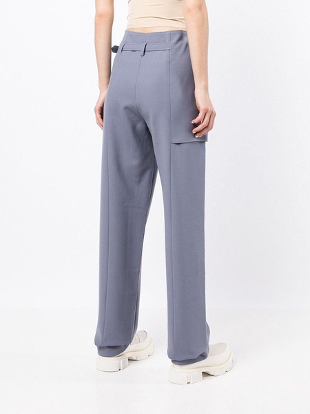 belted saddle trousers