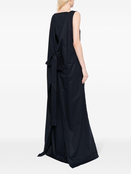 square-neck maxi dress