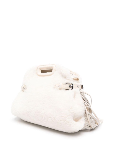 mini Miss M faux-fur cargo bag