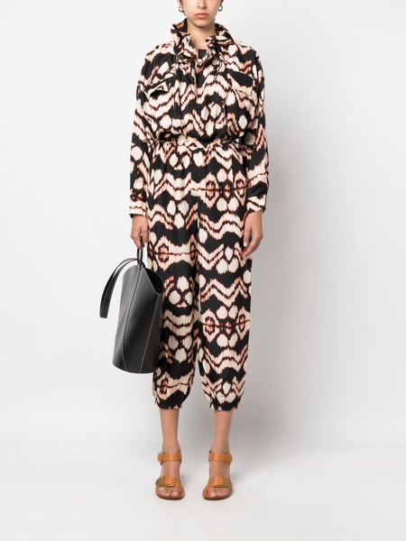 Aida graphic-print jumpsuit