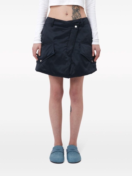 A-line cargo miniskirt