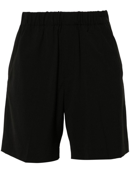 elasticated-waist tailored shorts