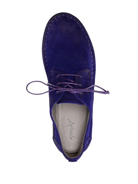 Sancrispa suede derby shoes