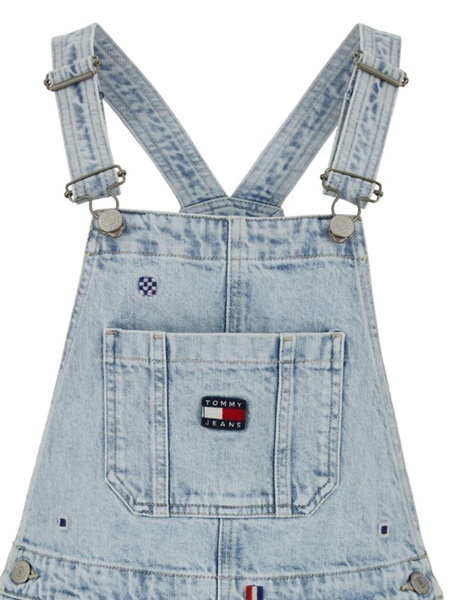 embroidered dungaree