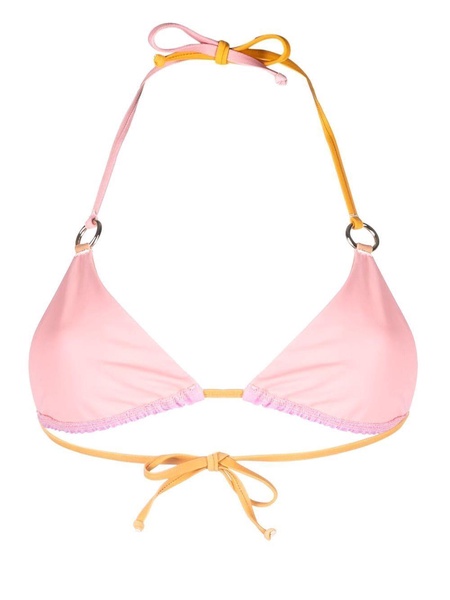 ombré triangle bikini top