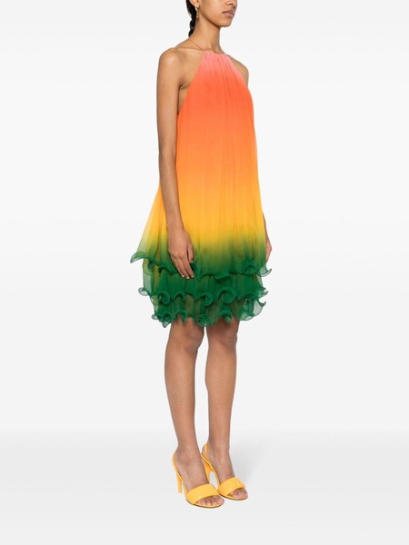 Rainbow Gradient midi dress 