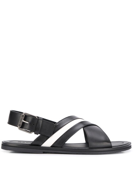 slingback flat sandals 