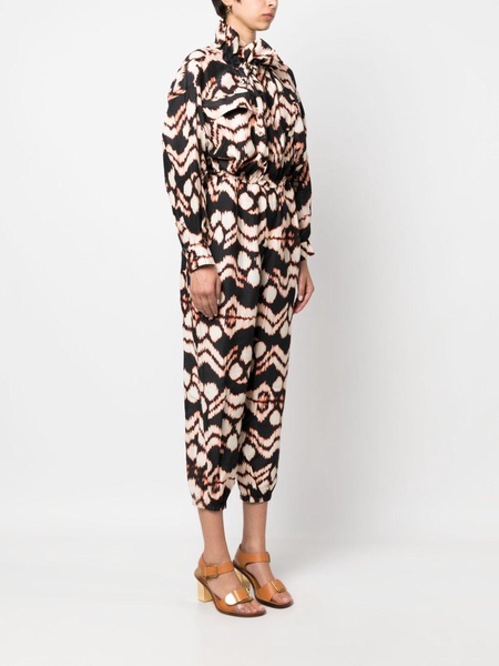 Aida graphic-print jumpsuit