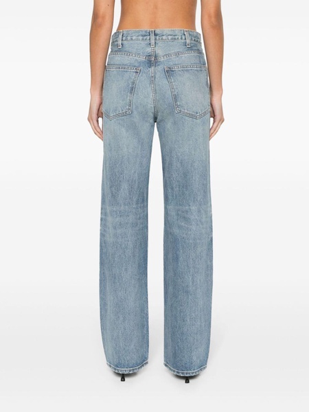 Mitchell high-rise straight-leg jeans 