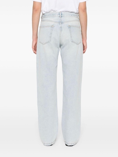 Blue Burty Straight-Leg Jeans