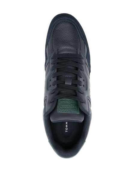 Modern leather chunky sneakers