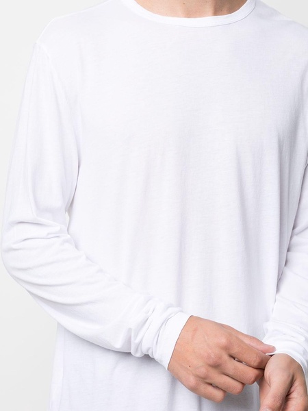 long-sleeved cotton T-shirt