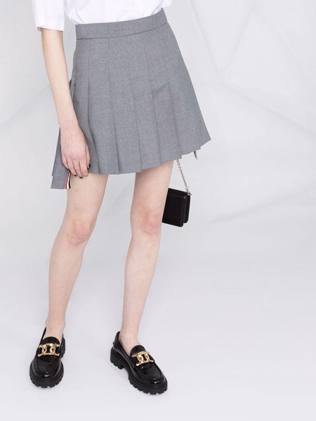 RWB pleated mini skirt