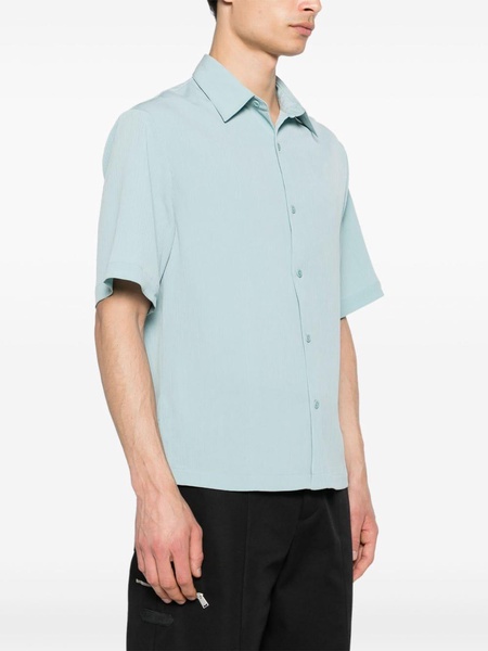 seersucker short-sleeve shirt