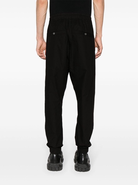 Tecuatl drop-crotch track pants