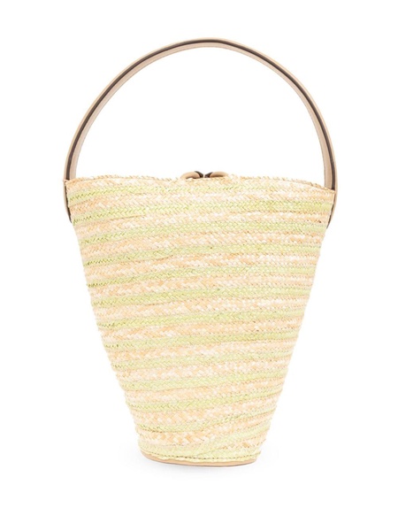 Freedie striped bucket shoulder bag