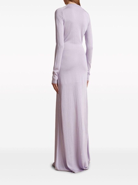 The Valera long-sleeve maxi dress