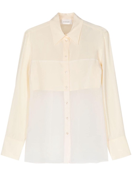 Boa panelled shirt