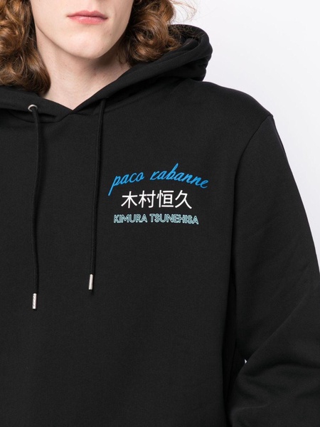 x Kimura Tsunehisa world-print hoodie