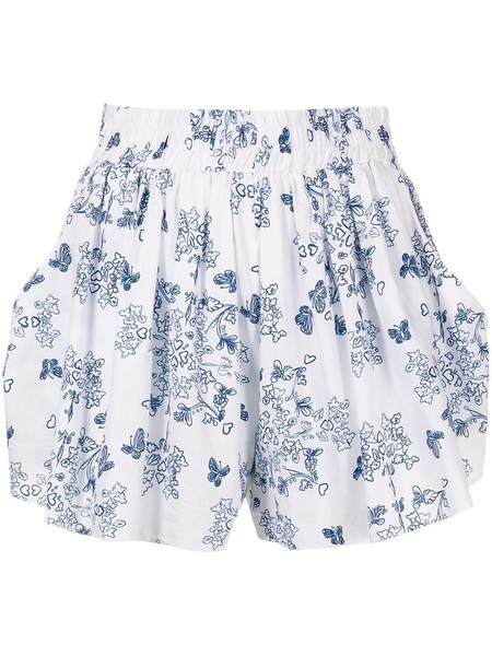 Story porcelain print shorts