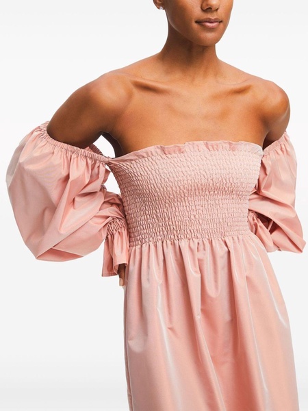 Atlanta off-shoulder midi dress