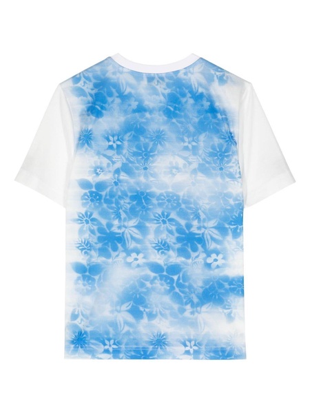 floral-print cotton T-shirt 