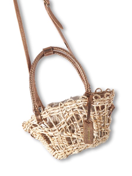 Venus P interwoven tote bag