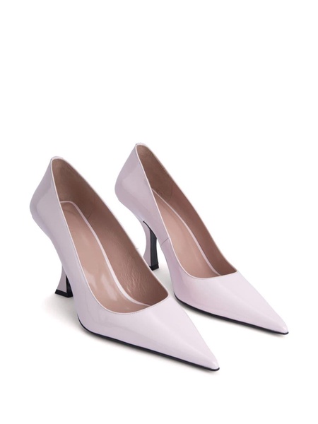 Viva 90mm patent-leather pumps