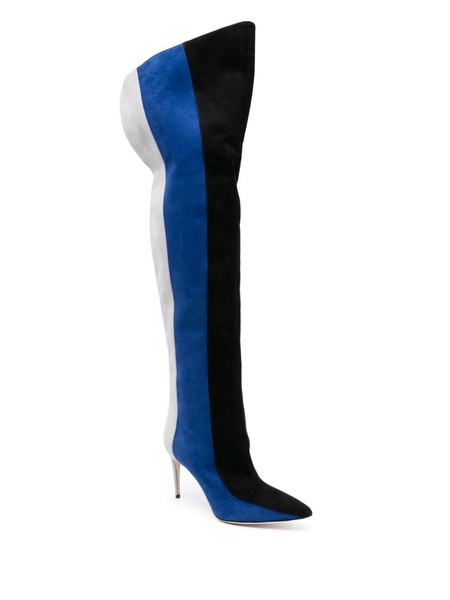 Chicuyuhi 85mm suede thigh-high boots