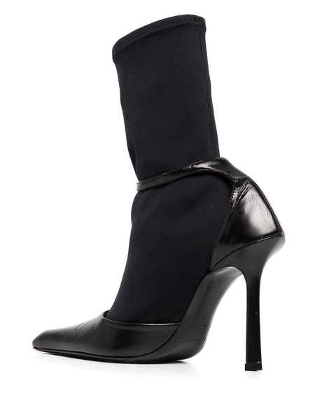 sock-style ankle pumps