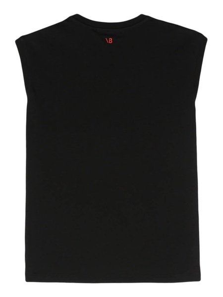 sleeveless organic cotton top