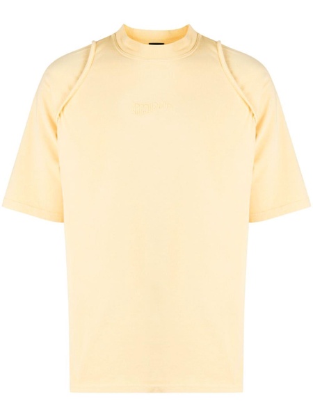 Yellow 'Le t-shirt Camargue' T-Shirt