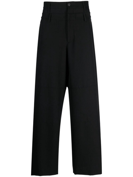 Double Belted virgin-wool trousers