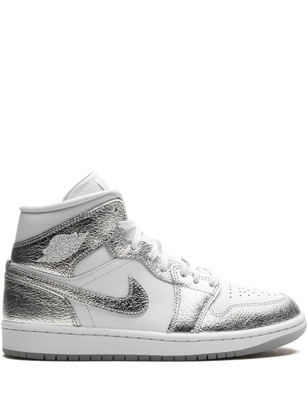 Air Jordan 1 Mid SE "Metallic Silver" sneakers